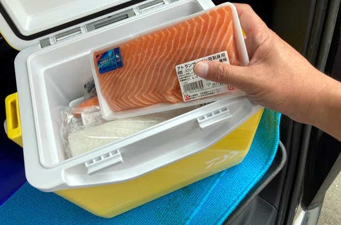 ミニクール　買い物　生鮮食品