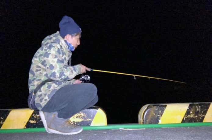 カサゴの夜釣り