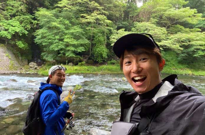 川釣り