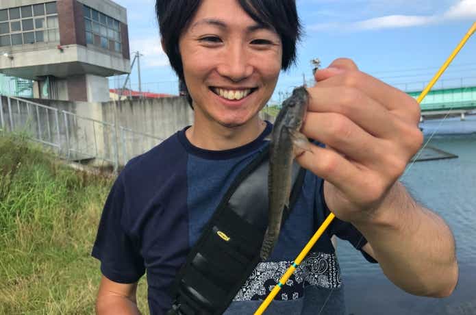 日中のハゼ釣り