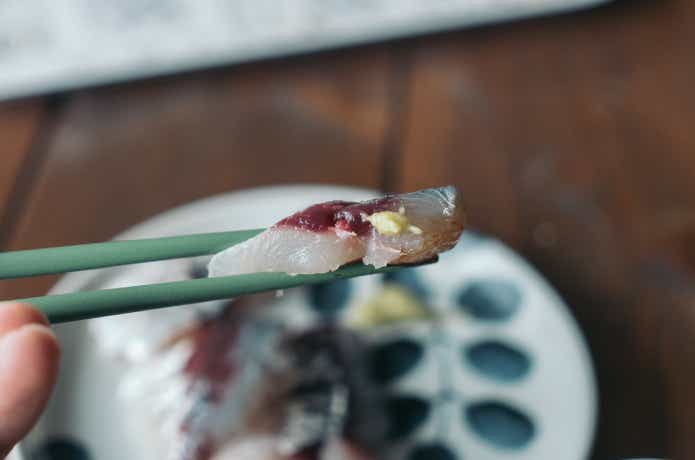 ダツ 刺身