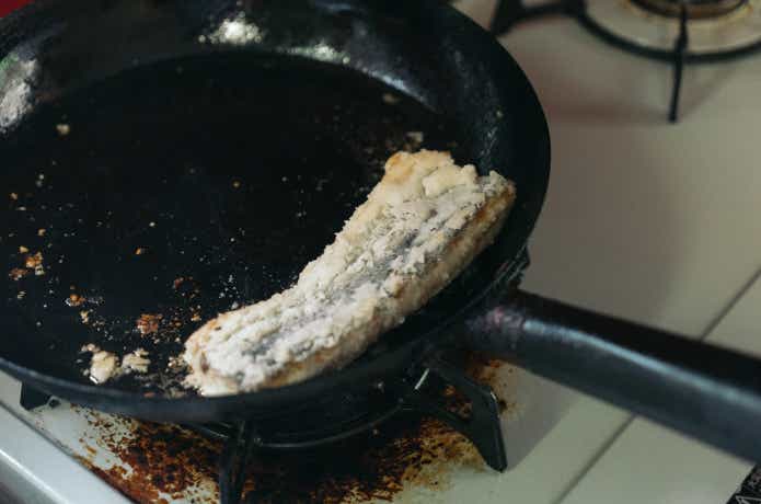 ダツ 竜田揚げ