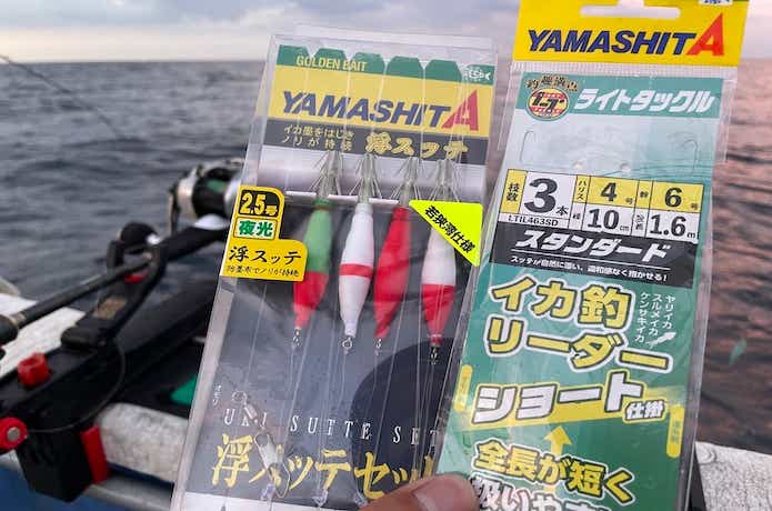 マイカ釣りの仕掛けの画像