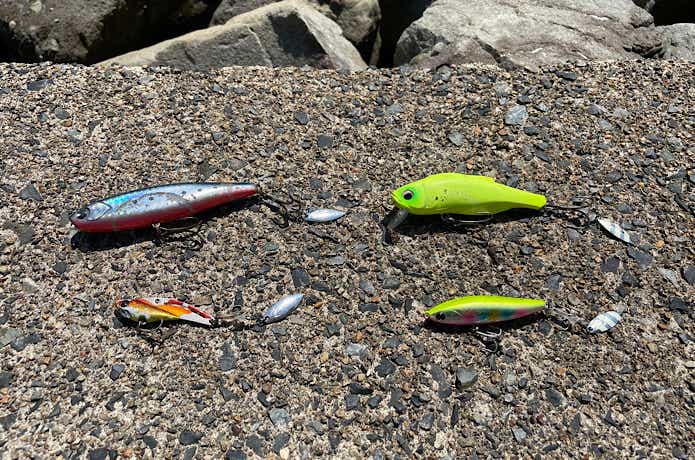 ブレードとルアーの相性