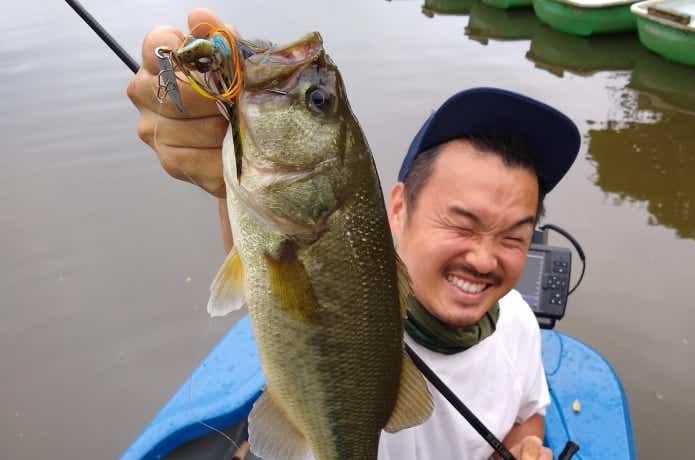 チャターベイトでの釣果