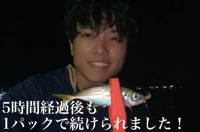 アジングビーム FATの耐久力