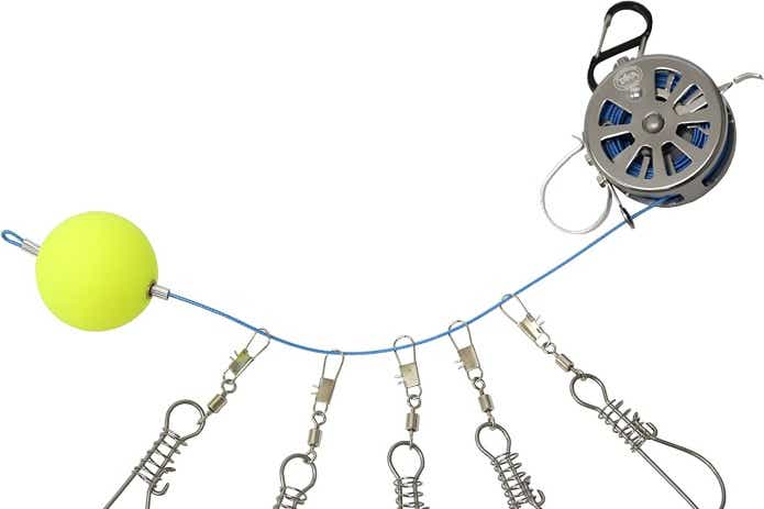 Amazon | 生きた魚ロック釣りバックル釣りストリンガー