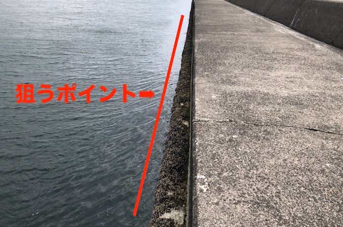 護岸側