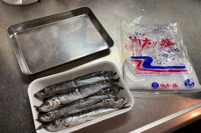 タチウオテンヤのエサの画像