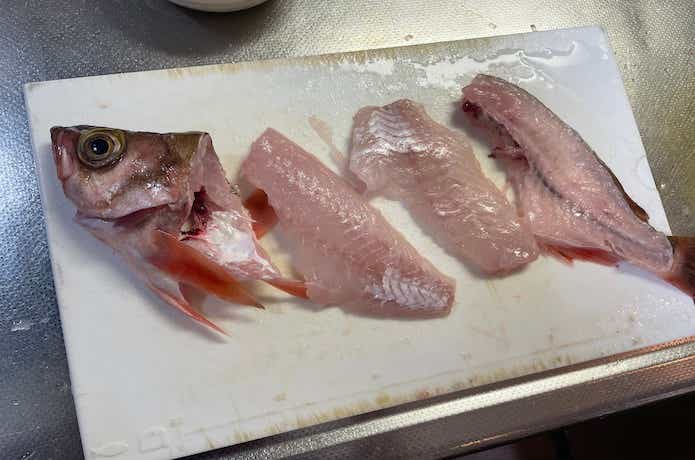 沖メバルの料理の画像