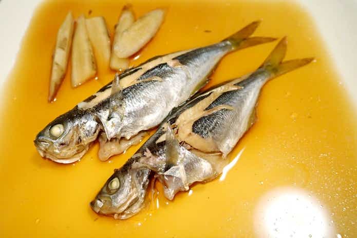 タカベ　煮付け