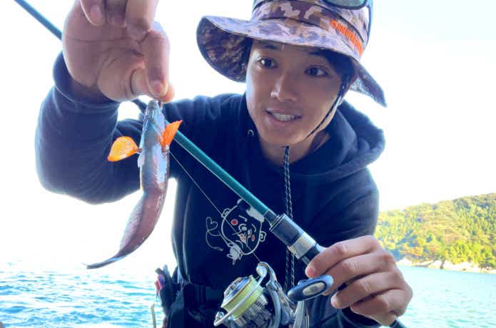 ナンデモロッドでエサ釣り