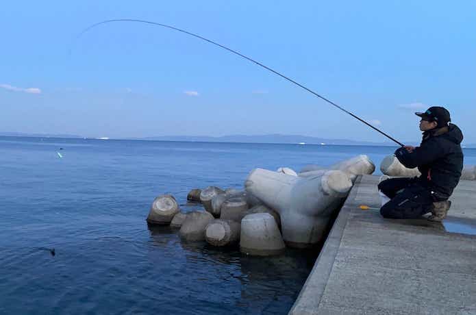 メバル釣りの画像