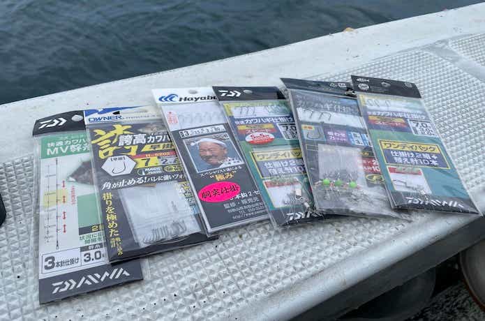 カワハギ釣りの仕掛けを元釣具屋が徹底解説。細部にこだわれば