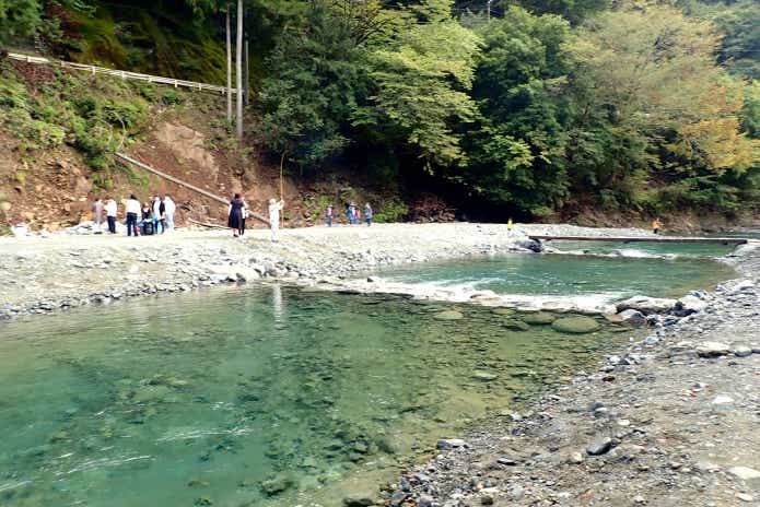 ニジマス 釣り堀 渓流