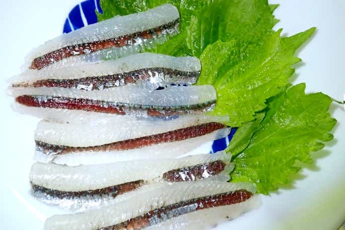 トウゴロウイワシ　料理