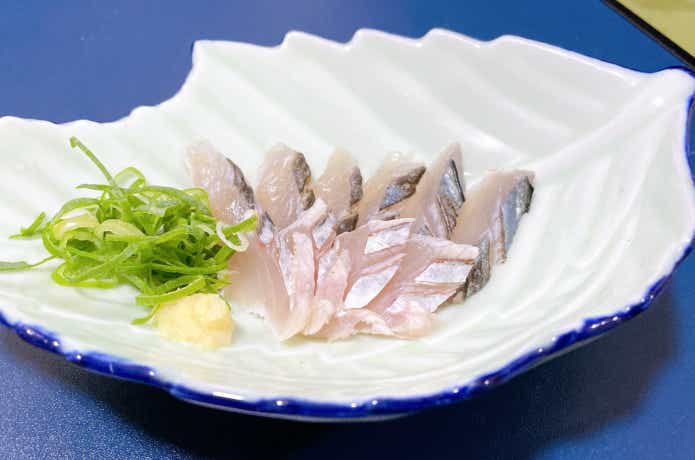 サゴシの炙りネギポン酢