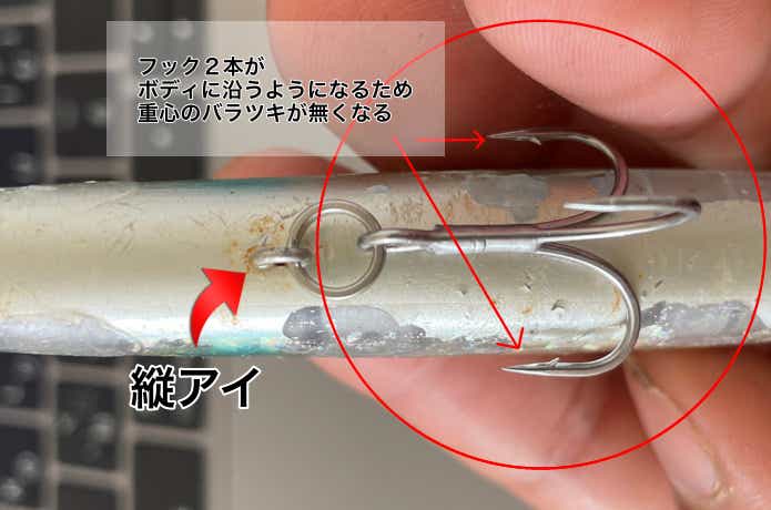 BKKフックのバランス