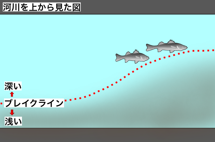 ブレイク立ち位置