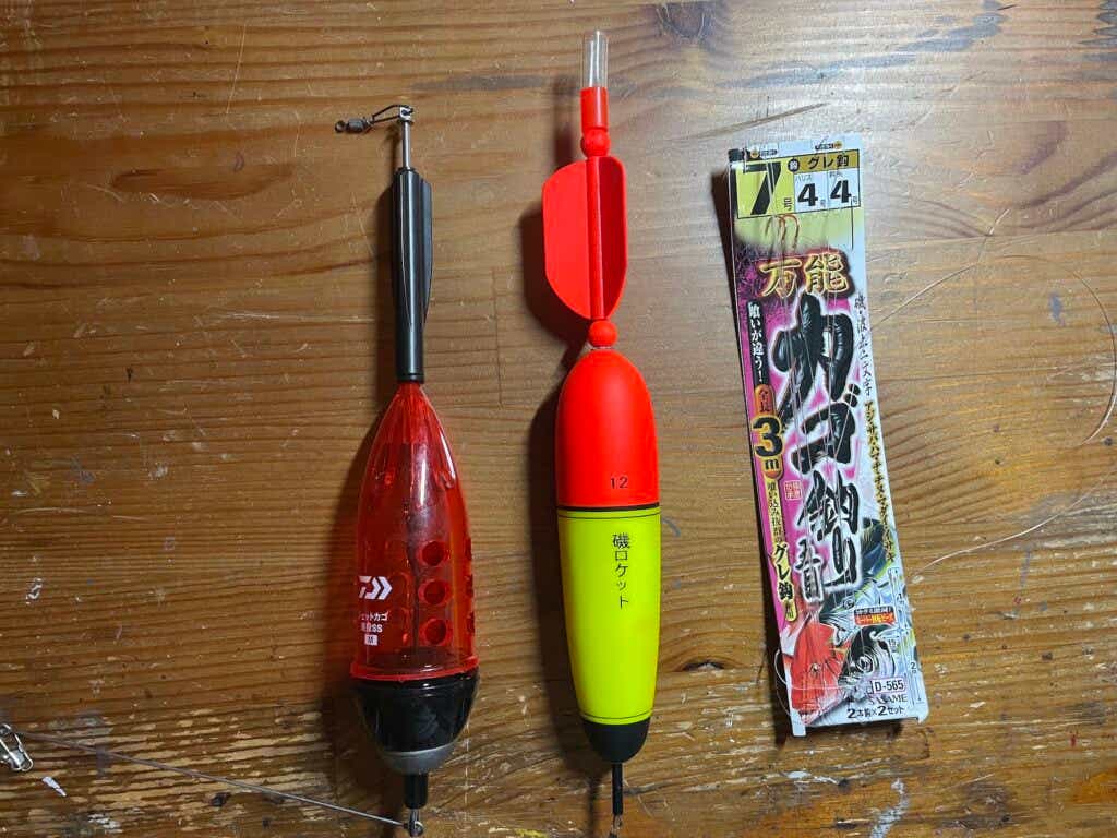カゴ釣り　仕掛け