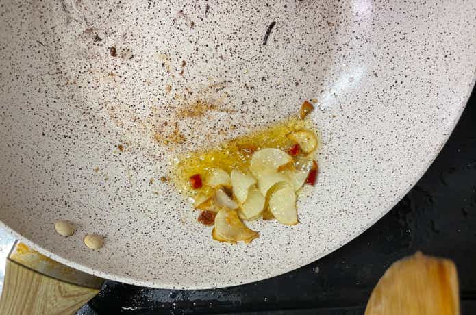 イカ墨パスタの作り方の画像