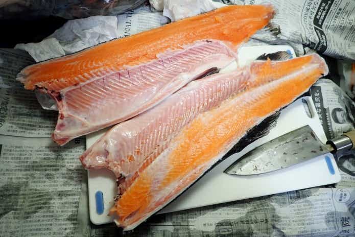 釣り 美味しい サーモン
