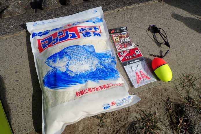 温排水　ハクレン　釣り　マッシュポテト
