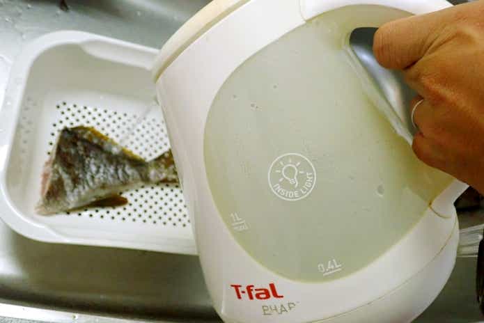 タカノハダイ　鱗　取り方
