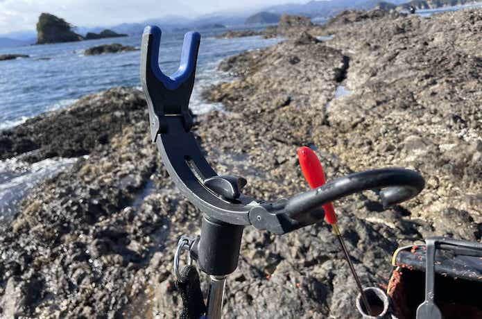 竿受けの画像