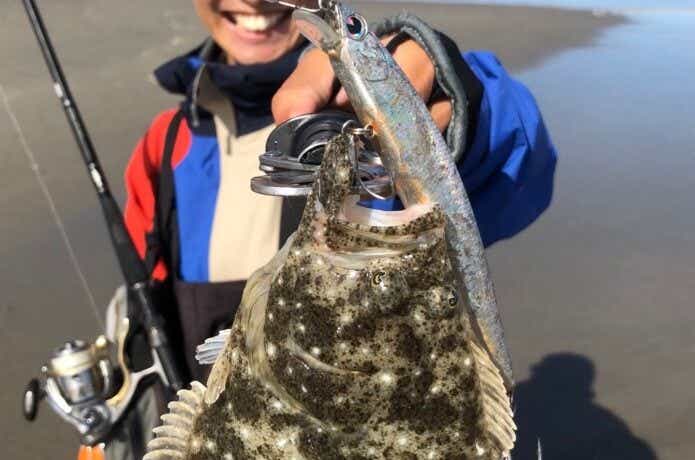 ナバロンで釣ったヒラメ