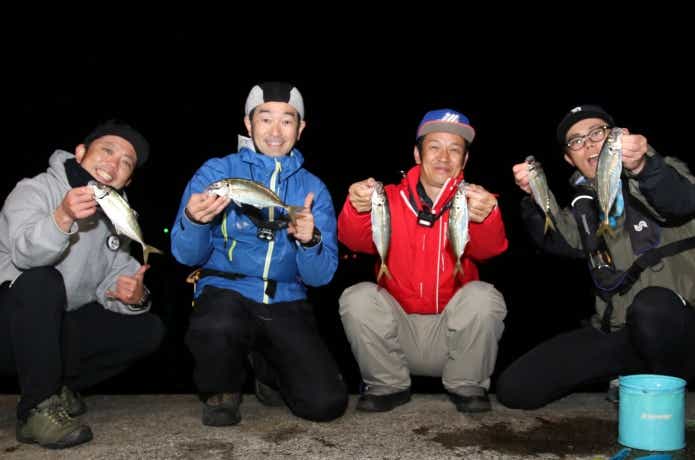 アジングの釣果