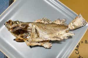 立て塩で作るメバルの塩焼き