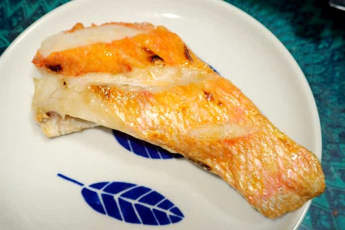 キンメダイ　塩焼き