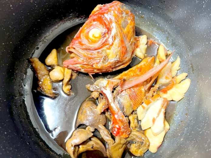キンメダイ　煮付け