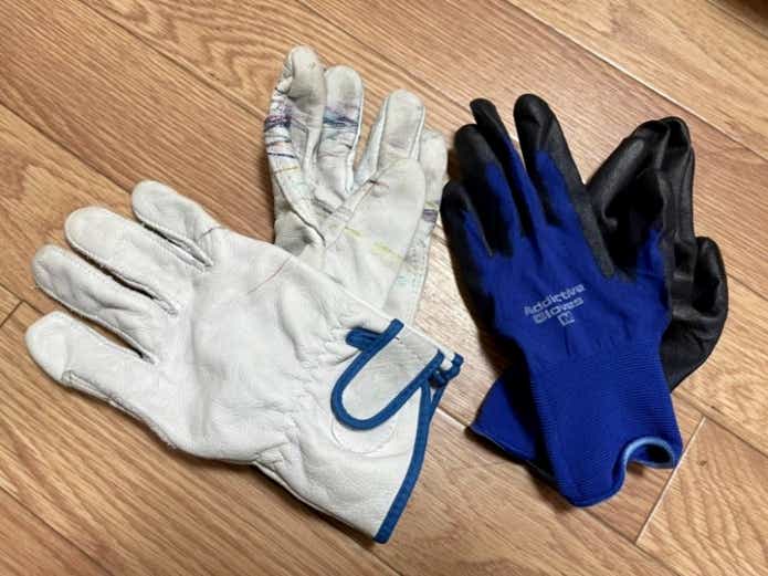 ホームセンターで見つけた釣りに使えるグローブ