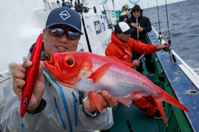 キンメダイ　深海ジギング