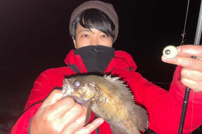 フロートリグで釣ったメバル