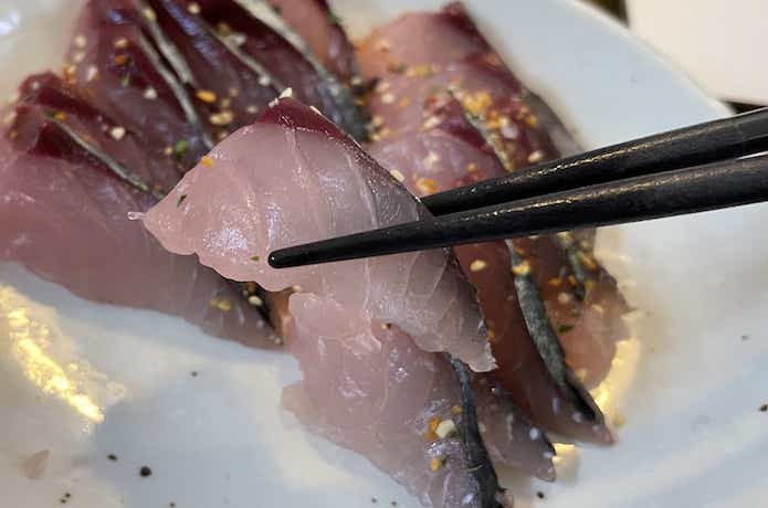 サバの刺身