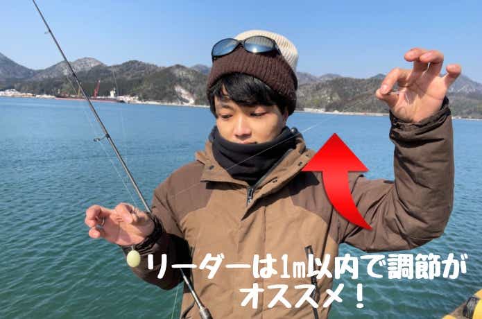 フロートリグのリーダー