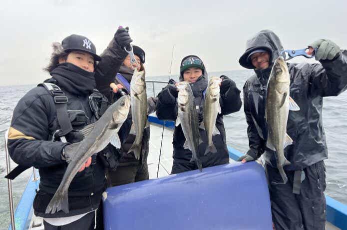 シーバスジギングの釣果
