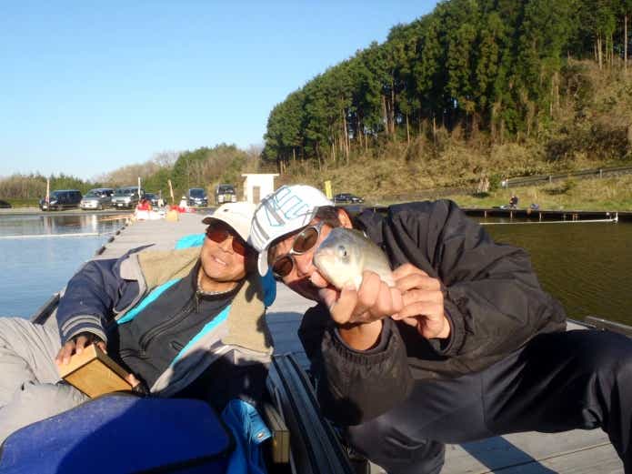 ヘラブナ釣り