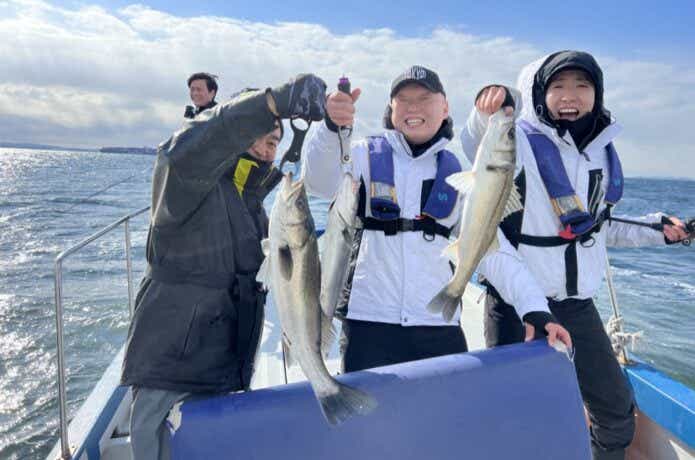 シーバスジギングの釣果
