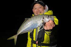 渡邉氏が釣ったデカアジ