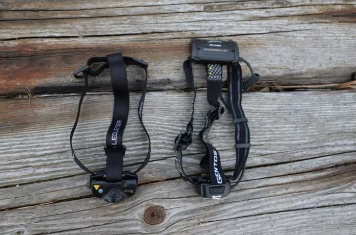 電池一体型と分離型のヘッドライト