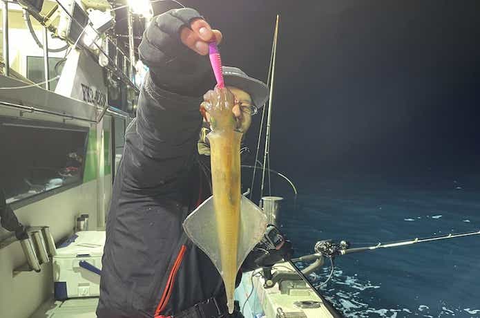 ヤリイカメタルの釣果