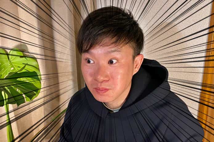 驚く編集部K