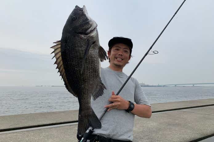 チニングで釣ったクロダイ