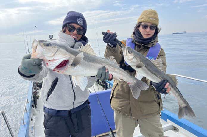 シーバスジギングの釣果