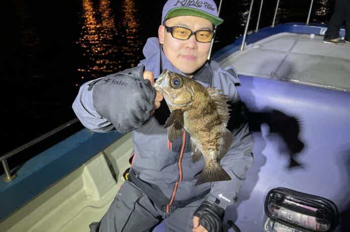 ボートメバルの釣果
