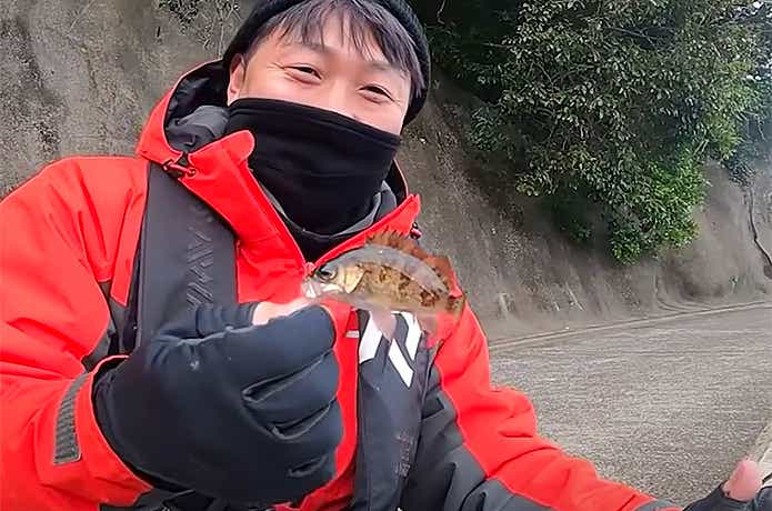 マイクロフォルマアディクトで釣れたメバル